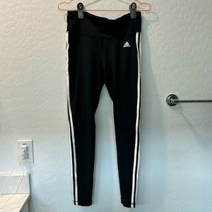 Adidas 3 stripe legging